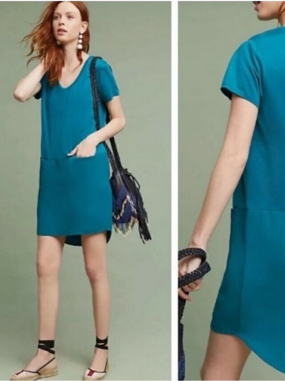 Anthropologie Loren Tunic Dress By Dolan Left Coast